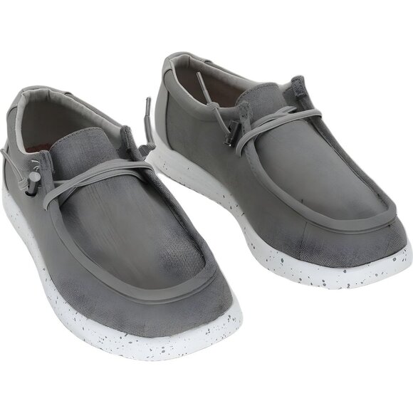 Sun + Stone Brian Gray Casual Comfort Slip-On Sneakers Men's US 7.5M - Picture 1 of 6